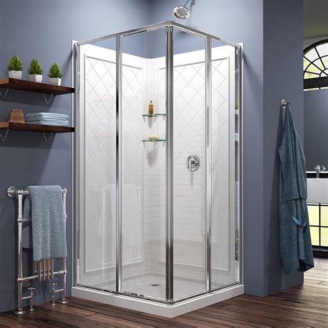 vintage metal stall shower enclosure|affordable shower enclosures.